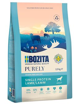 Bozita Dog Purely Adult Grain Free Lamm - Sparpaket: 2 x 2,5 kg
