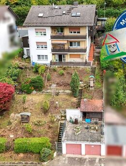 DIETZ: 2 bis 3 Familienhaus mit schönem Blick, Doppelgarage in Waldrandlage! 1 Wohneinheit frei! - Bad Soden-Salmünster