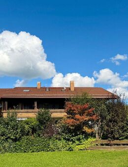 Charmantes 1-Zimmer-Apartment mit Garten, internem Treppenabgang & beheizbarem UG-Raum - Grabenstätt