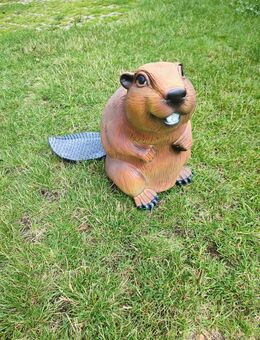 Dekofigur Biber Gartendeko Figur Deko NEU - Hergisdorf