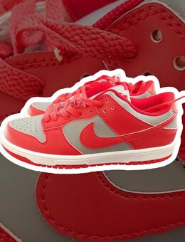 Nike Dunk Low UNLV Red / Grey Größe 42 - Wiehl