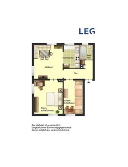 Demnächst frei! 3-Zimmer-Wohnung in Bocholt Bocholt - Bocholt