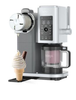 NINJA Eismaschine Swirl by CREAMi 13-in-1, 0,48 l, Softeis & Eismaschine NC701EU
