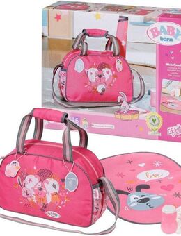 Baby Born Puppen Wickeltasche mit Wickelunterlage