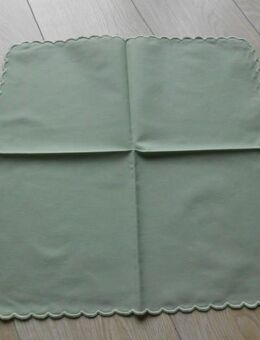 Sander Design Tischset Platzset Deckchen Serviette Festonrand grün 38 x 38 cm 3,- - Flensburg