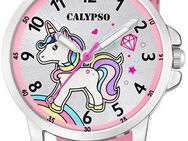 CALYPSO WATCHES Quarzuhr Junior Collection K5776/5, Armbanduhr, Kinderuhr, Mädchen, Einhorn, Regenbogen, Geschenkidee