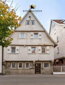 Vollvermietetes 3-FH im Zentrum von Lauffen a. N. - modernisiert, solide Rendite & viel Potenzial - Lauffen (Neckar)