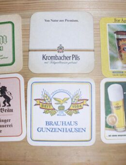 Deutsche Bierdeckel mit 11 verschiedenen Motiven - Merkelbach