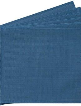 APS Platzset Schmalband, (6-St), mit umgenähten Rand, leicht abwischbar, 45x33 cm