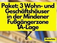 Paket: 3 Wohn-/Geschäftshäuser in der Mindener Fußgängerzone - Minden (Nordrhein-Westfalen)