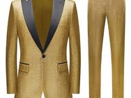 Allthemen Anzug (2 tlg, Anzug Set) in glitzernden Farben für Partys