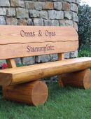 Gartenbank aus Lärche. Holzbank. Hochzeitsgeschenk. Rentnergeschenk. in 31595