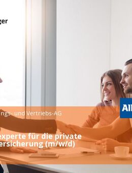 Vertriebsexperte für die private Krankenversicherung (m/w/d) - Berlin