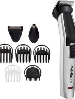 BaByliss Multifunktionstrimmer MT726E MEN, 8in1 Titanium Multigrooming Set für Gesicht&Körper