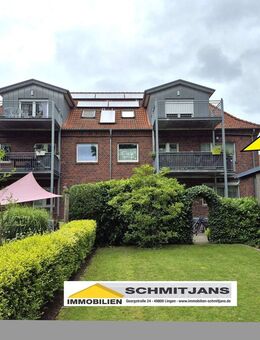 Gemütliche 4 Zimmer Wohnung mit großem Süd-Balkon in Innenstadtlage! - Lingen (Ems)