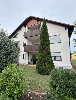 Vermietete 3-Zimmer-Erdgeschosswohnung mit Terrasse und Gartenzugang - Wörth (Main)