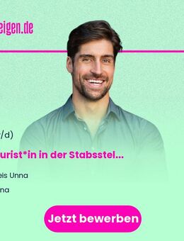 Volljurist*in in der Stabsstelle Rechtsangelegenheiten und Vergaben - Unna