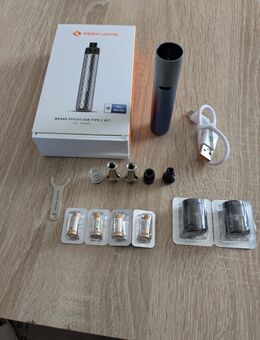 Geekvape Wenux Stylus USB-C E-Zigarette / E-Shisha neuwertig mit Zubehör - Wassertrüdingen