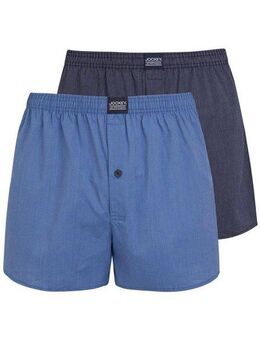Jockey Webboxer (2er Pack) mit Marken Weblabel am Bund