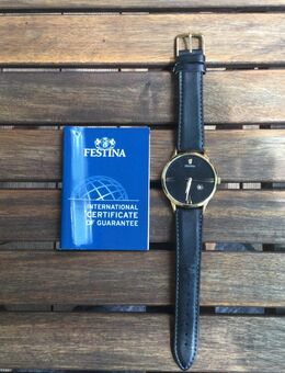 Festina Herren Armbanduhr Vergoldet mit Zertifikat F16825 - Fulda
