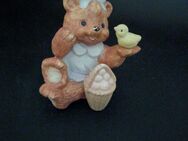 Teddybär Deko Keramik 8cm hoch 11cm lang 7cm breit - Essen