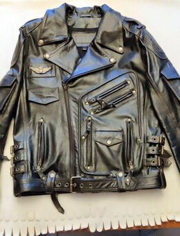 sehr schöne Unisex-Lederjacke/Mopedjacke - Braunschweig