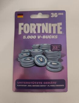 Fortnite Guthabenkarte V-BUCKS - Erharting