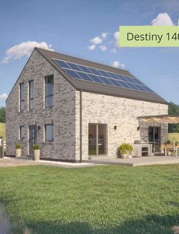 Das Beste aus 2 Welten: Wohngesundes Raumklima durch Holzständerbauweise - außen wetterfeste Klinker - Großhansdorf