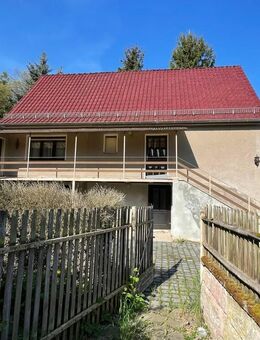 Bezugsfertiges Einfamilienhaus mit Hof/ Garten in ruhiger Lage im Erfurter Umland - Sömmerda