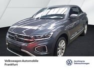 VW T-Roc Cabriolet, 1.0 TSI Style "Front, Jahr 2024 - Frankfurt (Main)