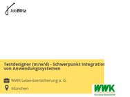 Testdesigner (m/w/d) - Schwerpunkt Integration von Anwendungssystemen - München