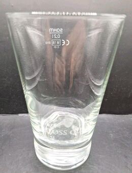 Trink Glas Wasserglas Schloss Quelle 12cm hoch 8cm breit mit Eichstrich 0,2l - Essen