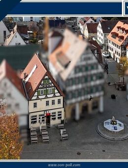 Lukratives Wohn-& Geschäftshaus im Herzen von Pfullingen - ca. 213 m² + ca. 140 m² - Pfullingen