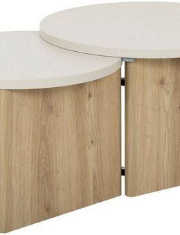 Gami Couchtisch Eclypse, Praktischer Couchtisch mit verschiebbarer Tischplatte