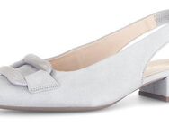 Gabor Slingpumps Blockabstz, Festtagsschuh, Hochzeitsschuh mit elastischem Riemchen