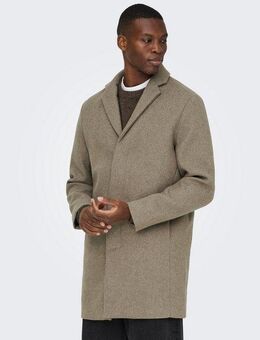 ONLY & SONS Kurzmantel ONSARON WOOL COAT OTW