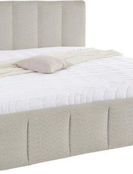 homsy by Ana Johnson Polsterbett Somny wahlweise mit Bettkasten, erhältlich in verschiedenen Breiten, luxurious gepolstertes Kopfteil und Rahmen, Bezug mit Bouclécharakter