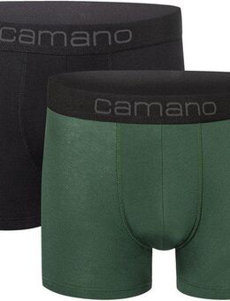 Camano Boxershorts comfort (2er Pack) mit elastischem Logobund