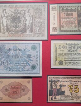 6 Banknoten von Deutschland ,1903 - 1923. - Mechernich
