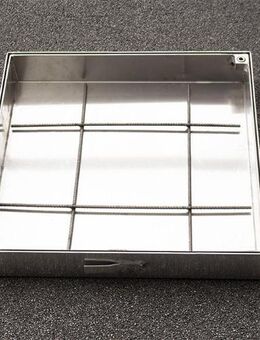 Schachtabdeckung Edelstahl SAP-80/8E auspflasterbar 800x800 mm - Hiddenhausen