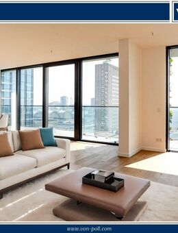 EDEN Erstbezug! Spektakuläre Fünf-Zimmer-Wohnung mit grandiosem Skylineblick - Frankfurt (Main)