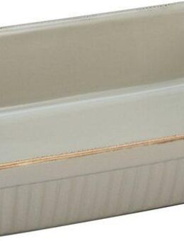 CreaTable Auflaufform Classic Vintage, Steinzeug, (1-St), mit markantem Streifendekor, 20 x 34 cm