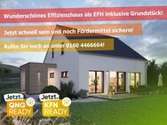 QNG-Förderung möglich! Exklusives EFH als EH40 inkl. letztem GS in NBG sucht Baufamilie! - Wölfersheim