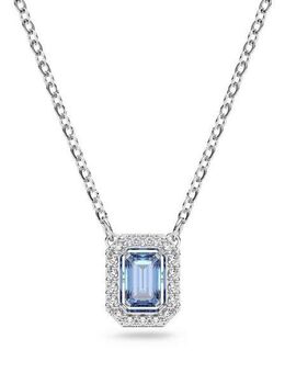 Swarovski Kette mit Anhänger Una Millenia Dc, mit Swarovski® Kristall, Swarovski® Zirkonia (synth)