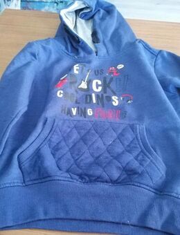 Dunkelblauer Hoodie mit Aufdruck - Gr. 116 - Kiki & Koko - Pirmasens