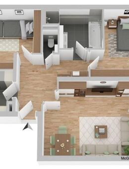 Top Kapitalanlage - vermietete 3-Zimmer Wohnung in bevorzugter Lage WE32 - Heidenheim (Brenz)