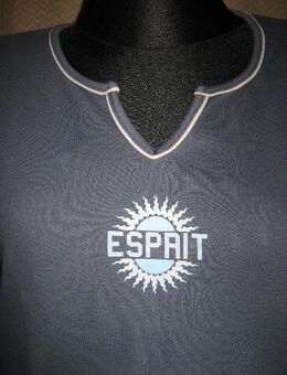 NEU* Modern, ausgefallenes * Langarm * Longsleeve * T- Shirt ''ESPRIT'' Gr. 40- 42, 44/ M- L, jeansblau * - Riedlingen Zentrum