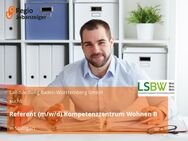 Referent (m/w/d) Kompetenzzentrum Wohnen BW - Stuttgart