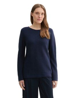 TOM TAILOR Strickpullover mit Struktur-Muster