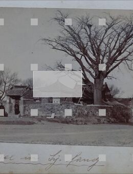 Foto 1910 Tempel in Ly-Fang , aus Kiautschou ( China) - Berlin